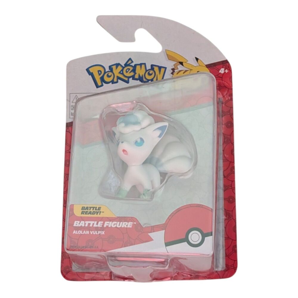 Pokemon Battle Ready Alolan Vulpix Battle 1.75" Figure New in Package 2022